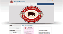Desktop Screenshot of norcinibresciani.it